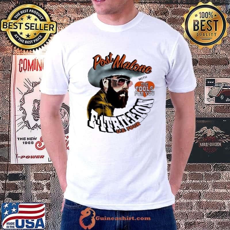 Post Malone F-1 Trillion with fools Tour 2025 Unisex