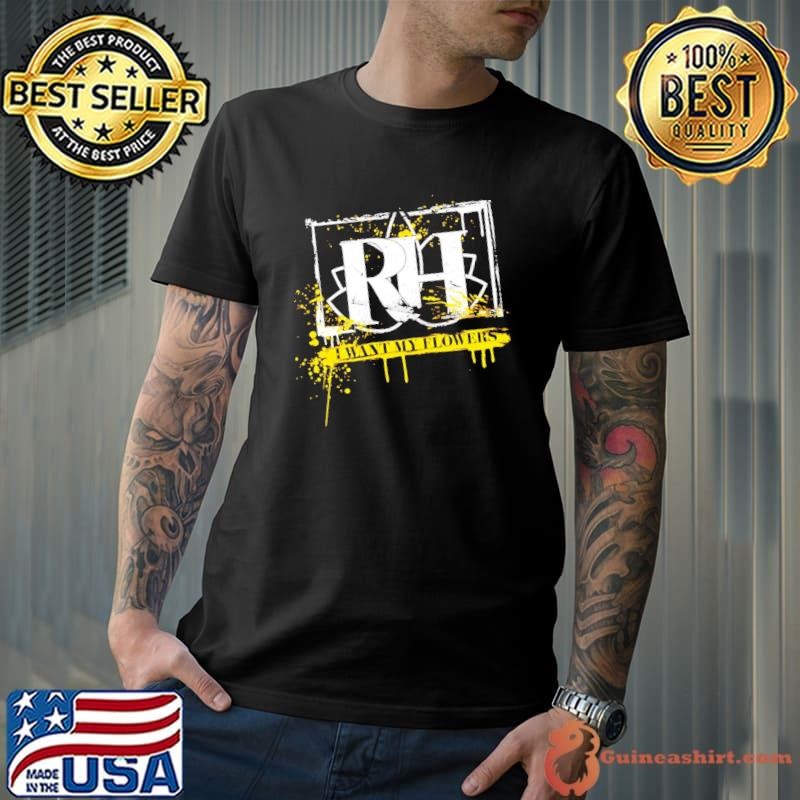 Richard Holliday professional wrestler I want my flowers RH logo shirt