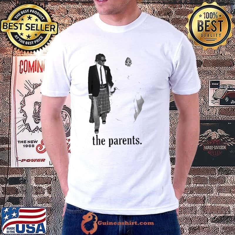 Rihanna wearing The Parents shirt