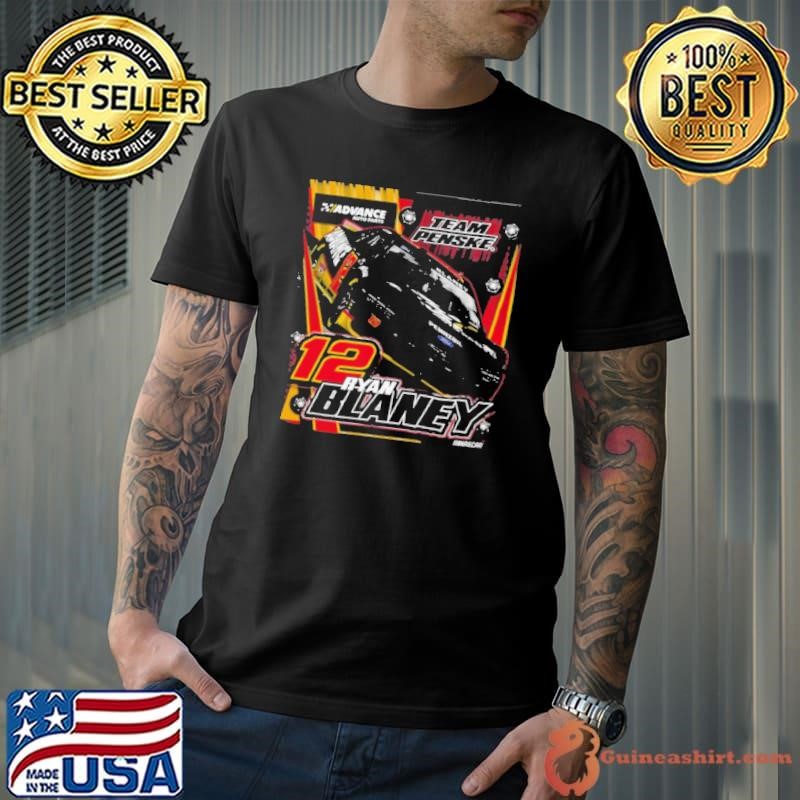 Ryan Blaney Team Penske Charcoal Advance Auto Parts Shirt