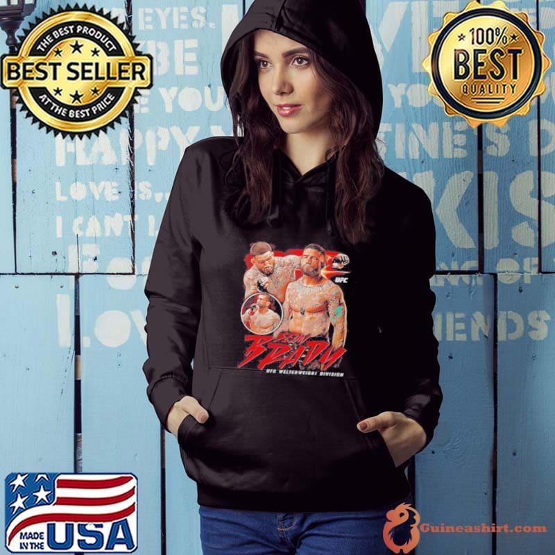 Sean Brady UFC Welterweight Division Vintage Hoodie