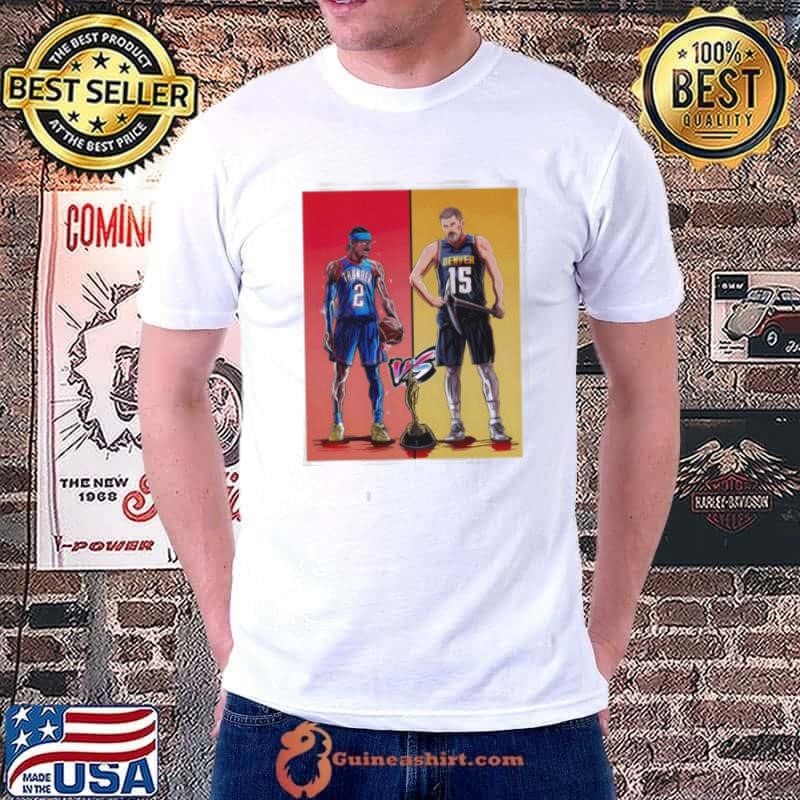 Shai Gilgeous Alexander vs Nikola Jokić Joker graphic Unisex