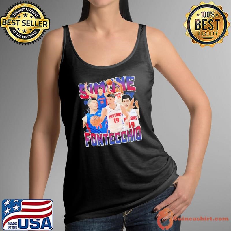 Simone Fontecchio Italian professional basketball Detroit Pistons T-Shirt