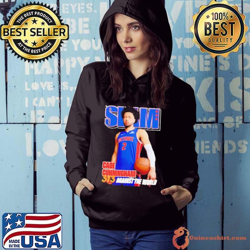 Slam Cade Cunningham 313 against the world Hoodie