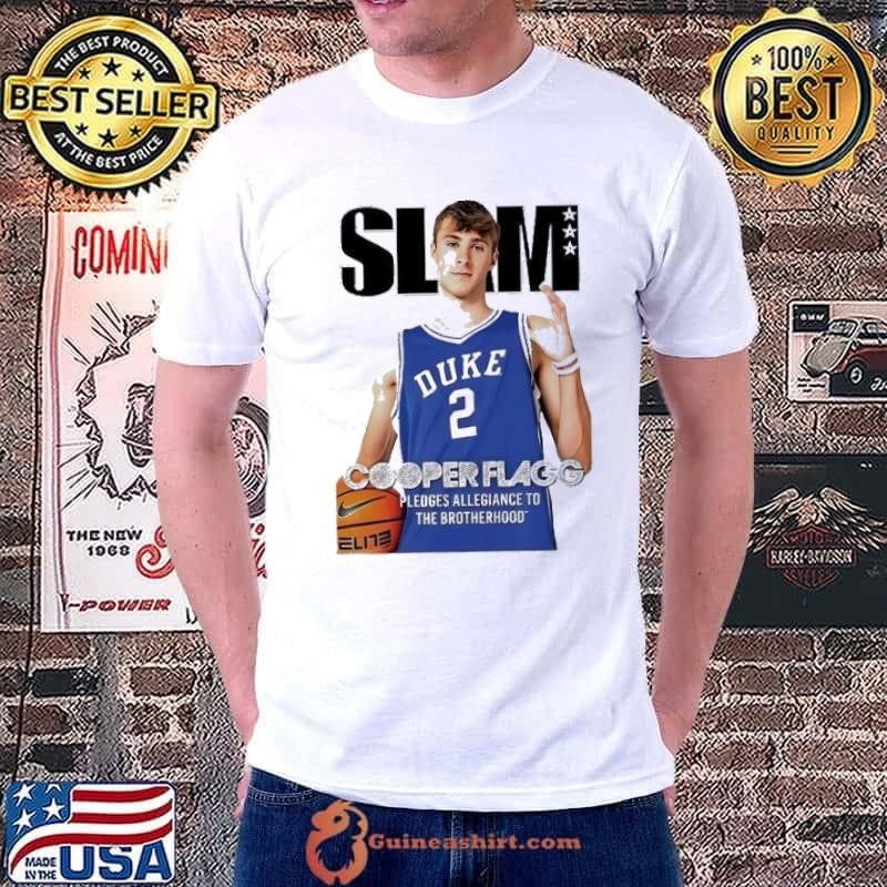 Slam Cooper Flagg Basketball shirt