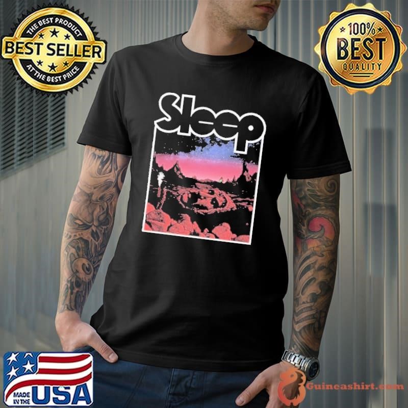Sleep Face On Mars Galaxy shirt