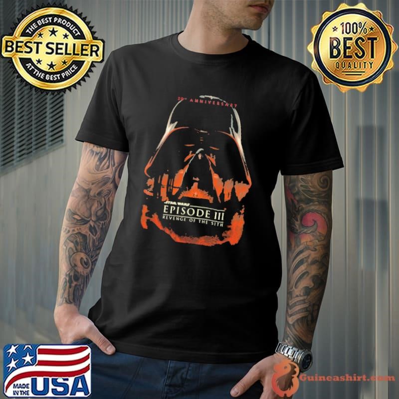 Star Wars 20th Anniversary Episode III Epic Big Chest Revenge Of The Sith shirt