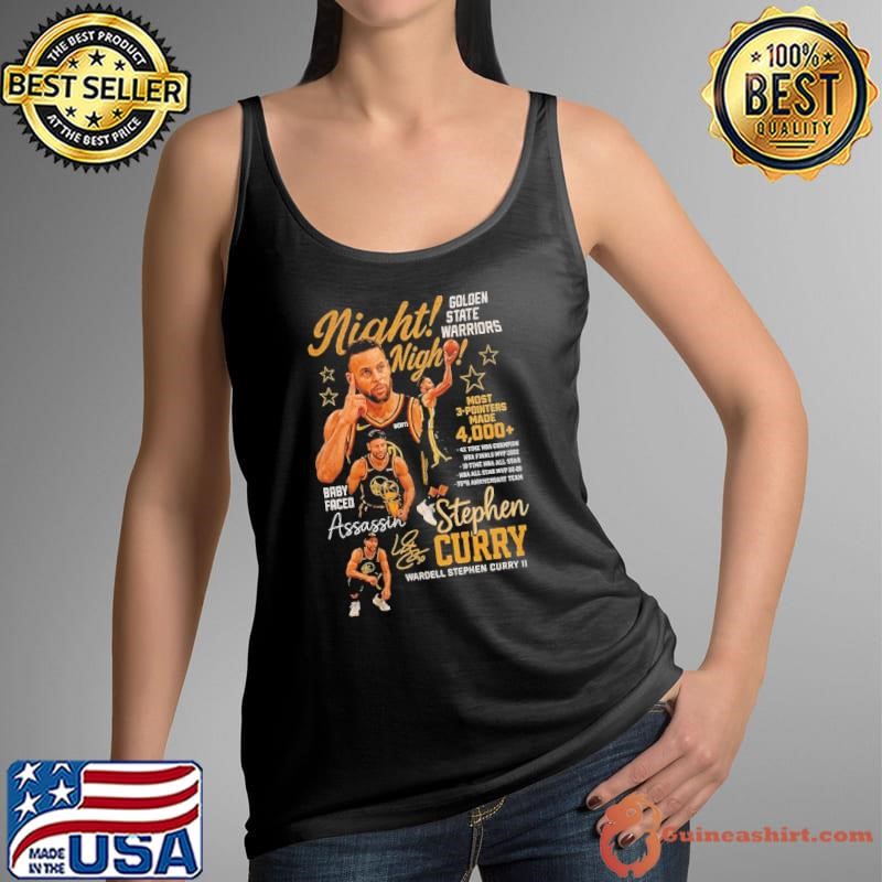 Stephen Curry Mahal Night Golden State Warriors signature shirt