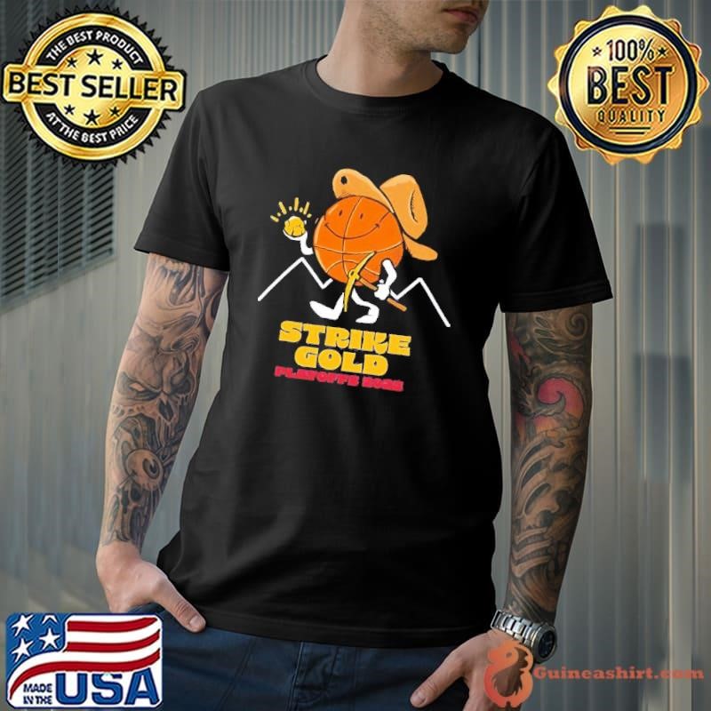Strike Gold playoff 2025 basketball Unisex