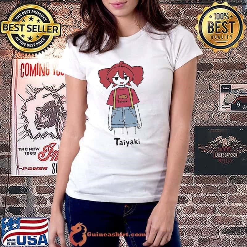 Taiyaki anime girl shirt