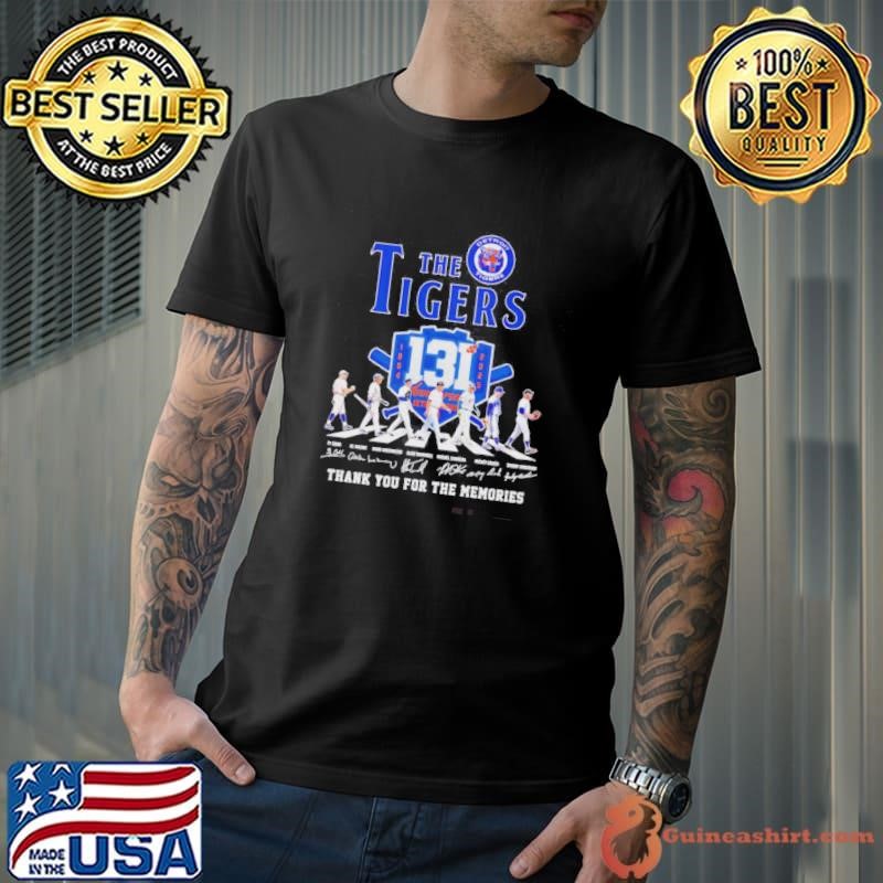The Detroit Tigers 1894 2025 Thank You For The Memories Unisex