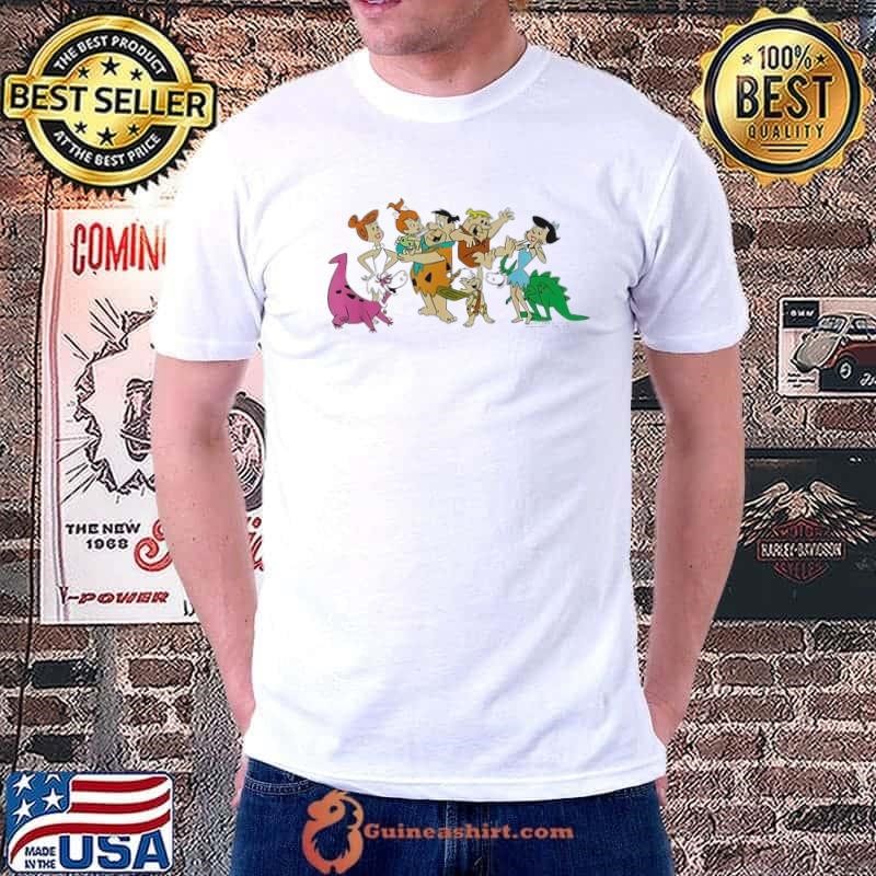 The Flintstones Fred Wilma Barney Group photo Unisex