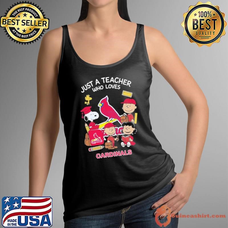 The Peanuts just a teacher who love St. Louis Cardinals shirt