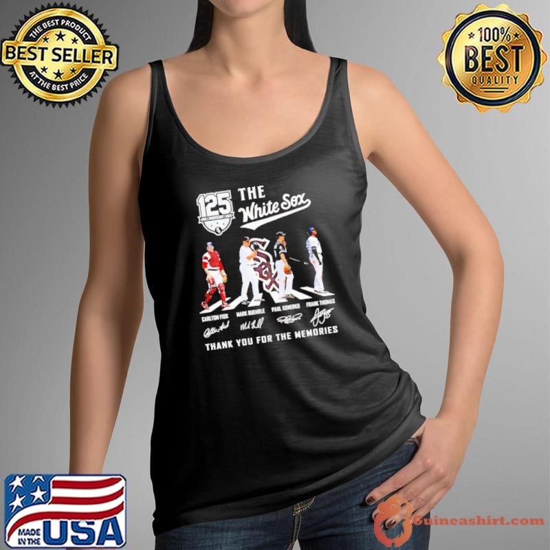 The White Sox Abbey Road 125 anniversary 1900 2025 thank you for the memories signature shirt