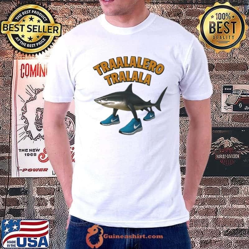 Traalalero Tralala shark shoes shirt