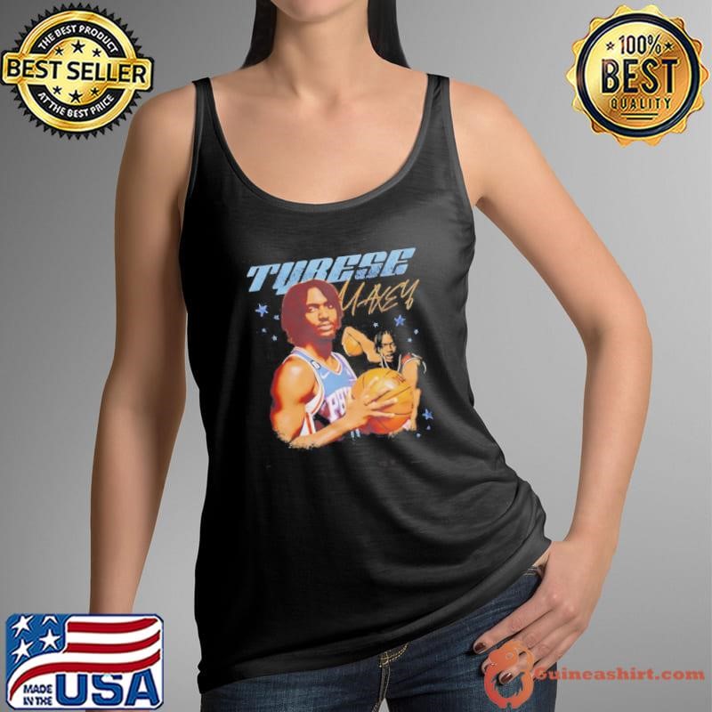 Tyrese Maxey Philadelphia 76ers Basketball Vintage Shirt