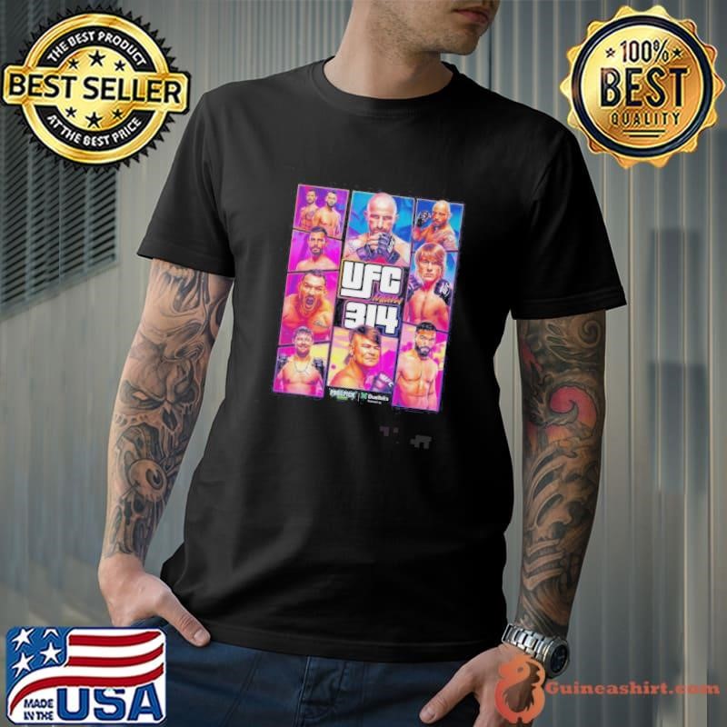 UFC 314 Miami Alexander Volkanovski Yair Rodriguez Michael Chandler Bryce Mitchell Graphics 2025 Unisex
