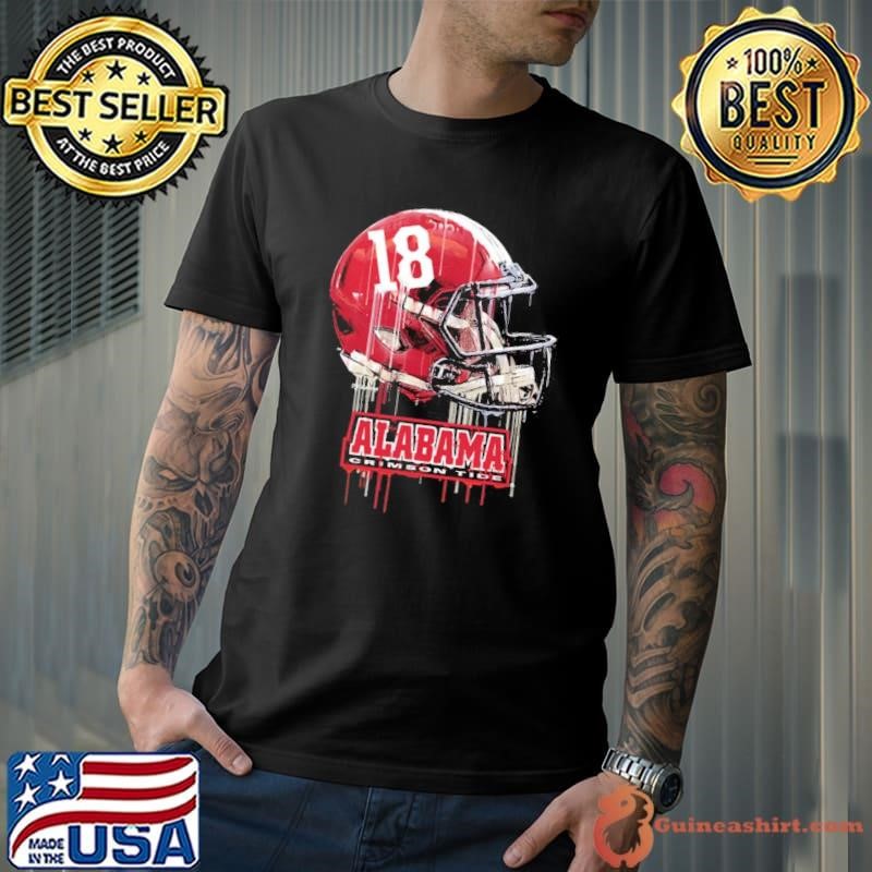 Vive La Fete Alabama Crimson Tide Infant Dripping Football Helmet Unisex