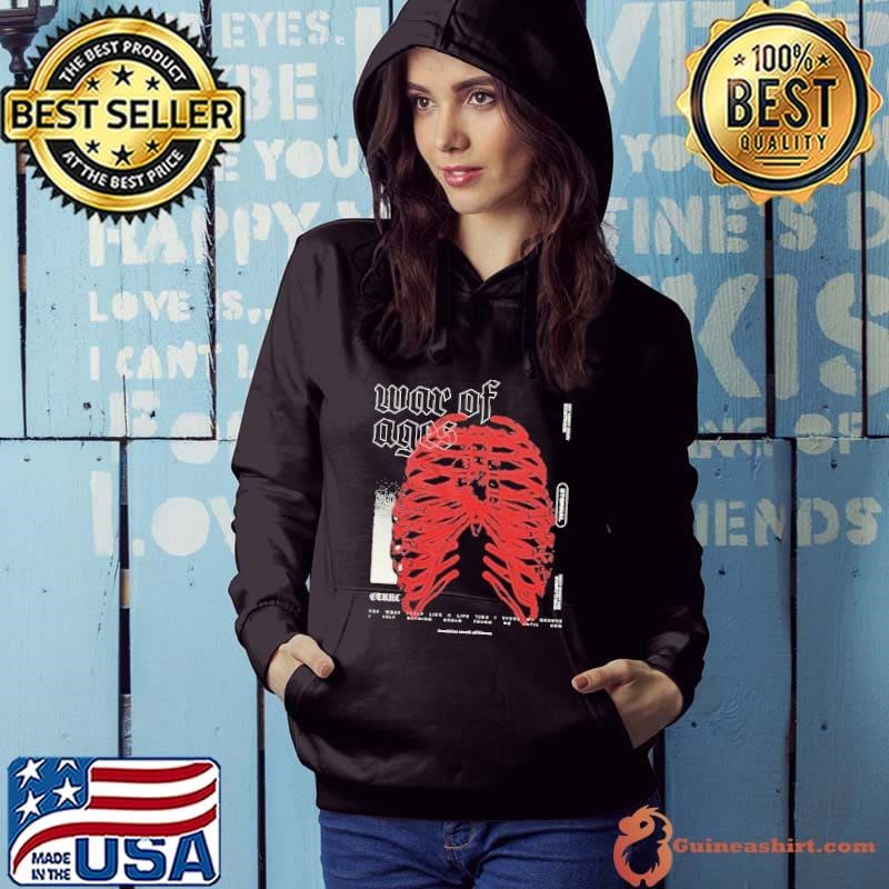 War Of Ages My Very Own Existence Eternal May Cost Me Everything Ribs Hoodie