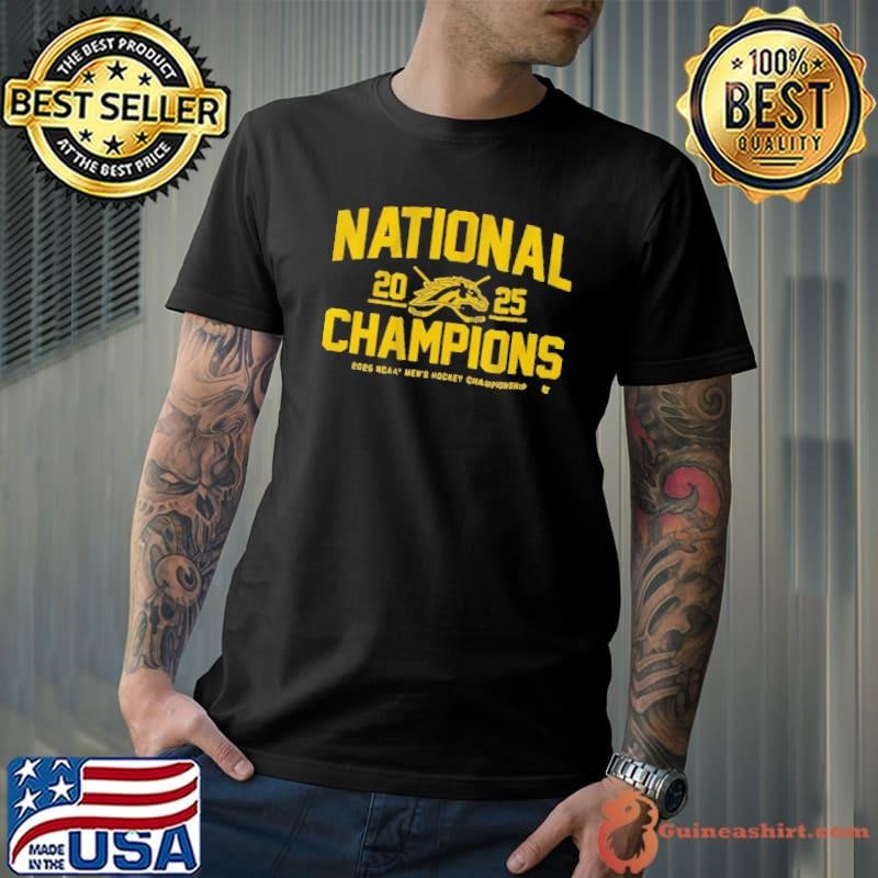 Western Michigan Hockey 2025 National Champs Shirt