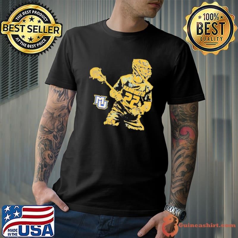 Will Foster Marquette lacrosse illustration shirt