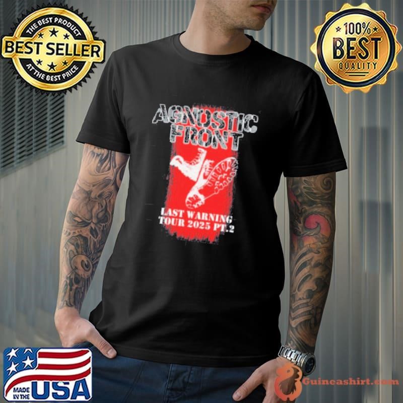 Agnostic Front Last Warning Tour 2025 Pt.2 Painting Unisex