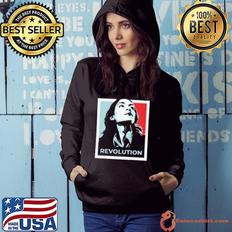 Alexandria Ocasio Cortez Aoc Revolution T Hoodie