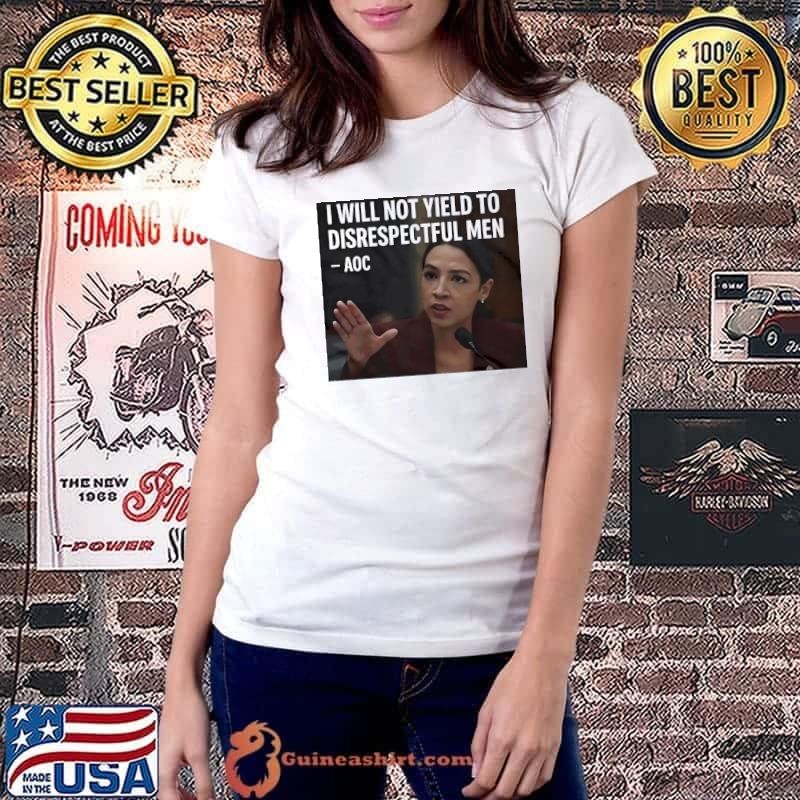 Alexandria Ocasio-Cortez I will not yield to disrespectful men AOC Ladiestee