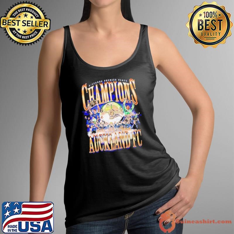 Auckland FC 2024 2025 Champions graphic shirt