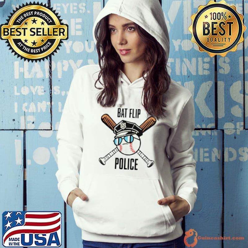 Awesome Bat Flip Police Hoodie