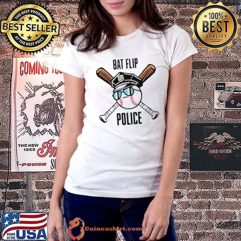 Awesome Bat Flip Police Shirt
