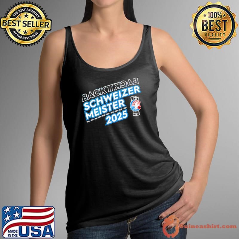 Back to back Schweizer Meister ZSC Lions 2025 logo shirt