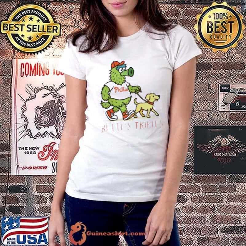 Bette’s Triples Phillie Phanatic Philadelphia Phillies T-Shirt