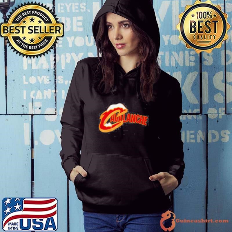 Cavalanche snowy logo Hoodie