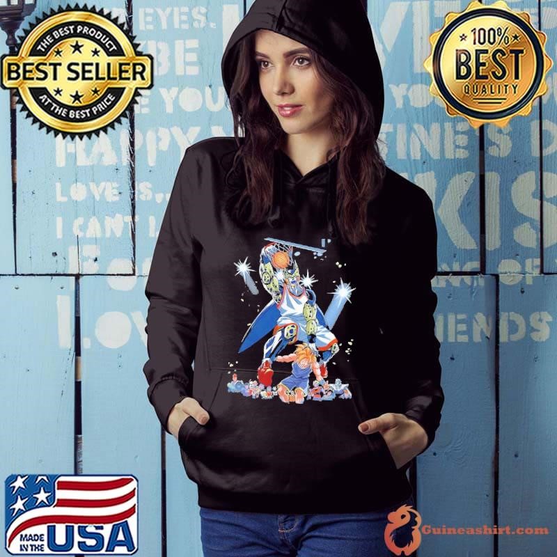 Cell Dragon Ball Z playing basketball slam dunk Hoodie