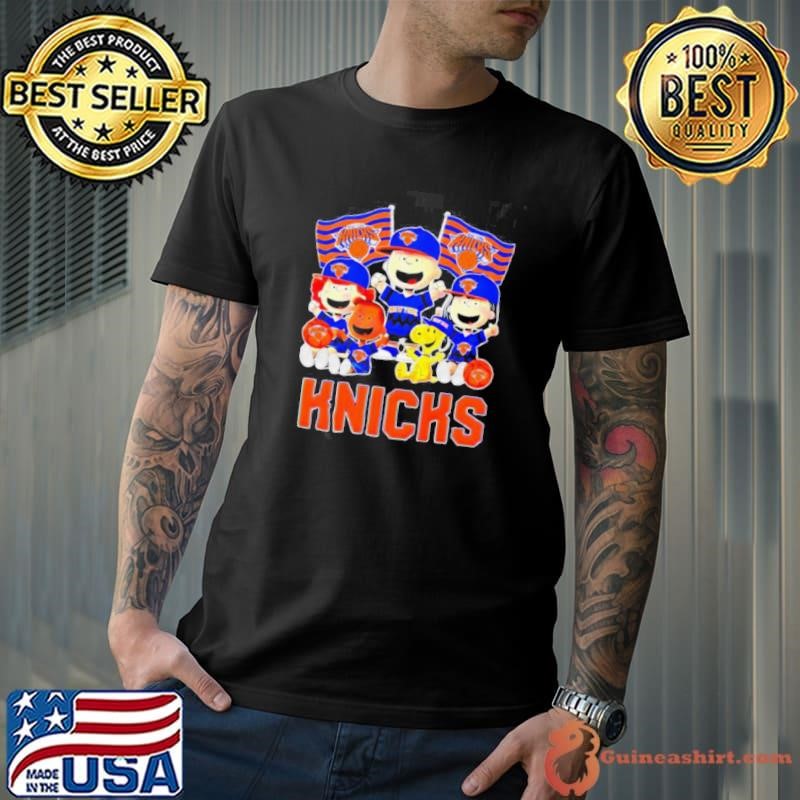 Charlie Brown and Friends Peanuts cheer New York Knicks Playoffs 2025 Unisex