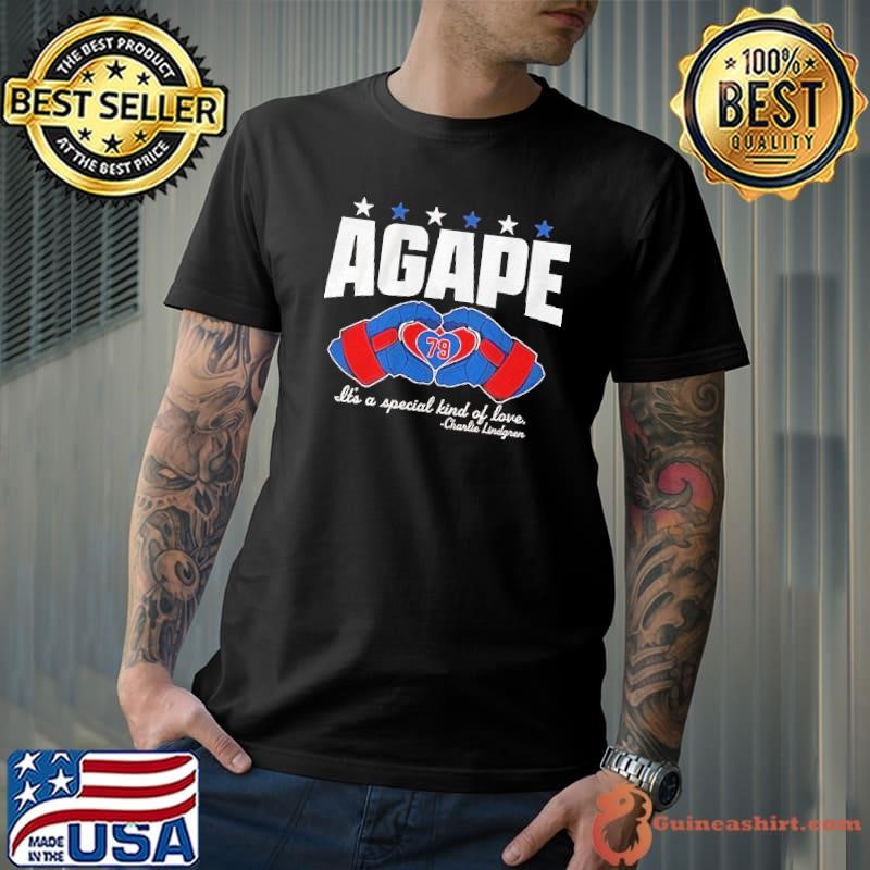 Charlie Lindgren Washington Capitals agape love shirt
