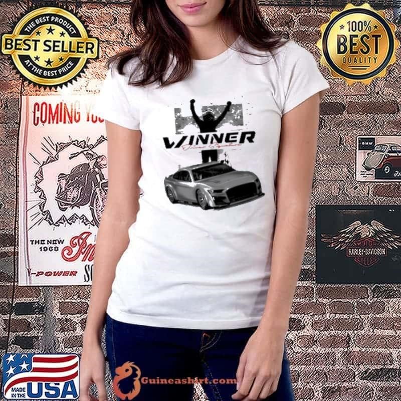 Checkered Flag Sports Joey Logano 2025 Wurth 400 Race Winner Driver Signature shirt
