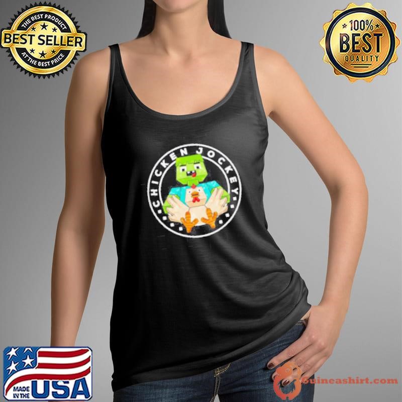 Chicken cube solver robot shirt