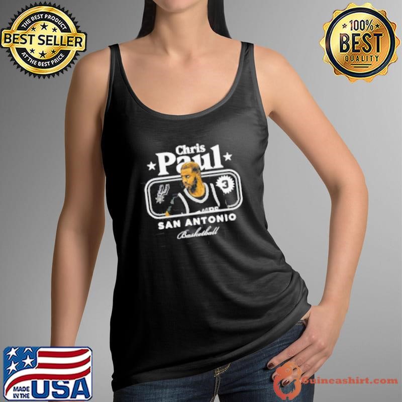 Chris Paul 3 San Antonio Spurs NBA Basketball shirt