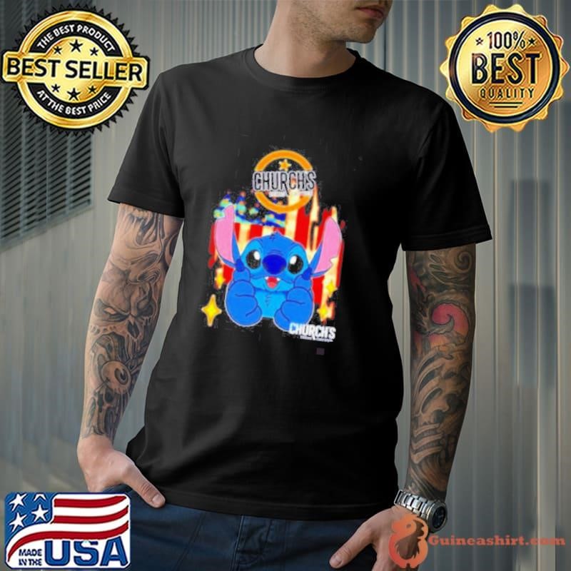 Church’s Texas Chicken Stitch US flag 4th of July shirt