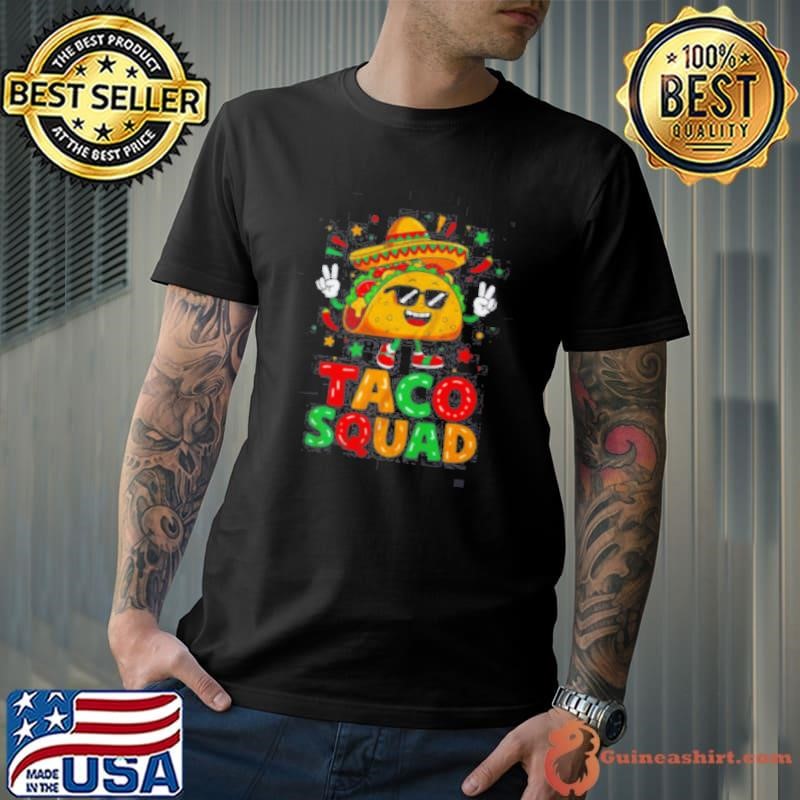 Cinco De Mayo Funny Taco Squad Sombrero Hat Men Women Unisex