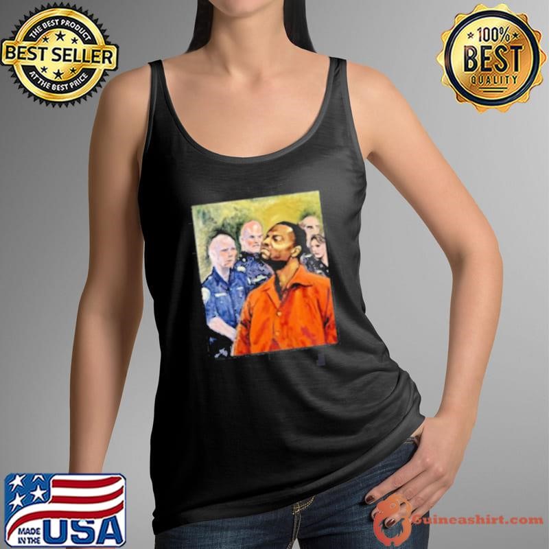 Cloutfishing Rodney Hilton Jr painting shirt