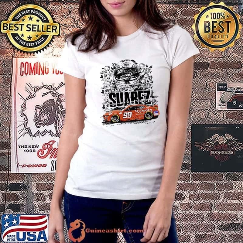 Daniel Suarez 99 Kubota day of the dead shirt