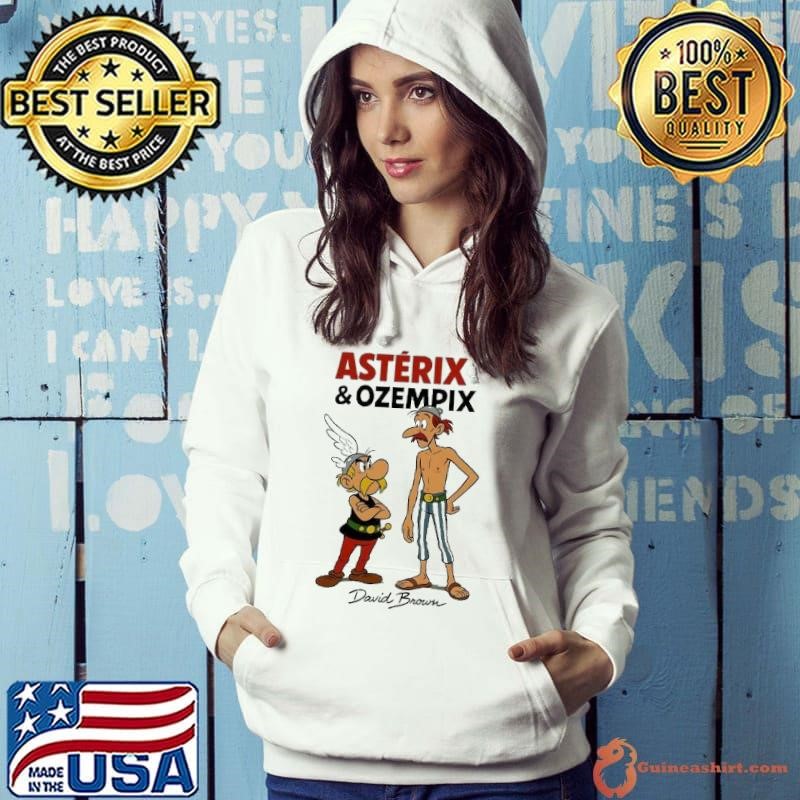 David Brown Asterix and Ozempic Hoodie