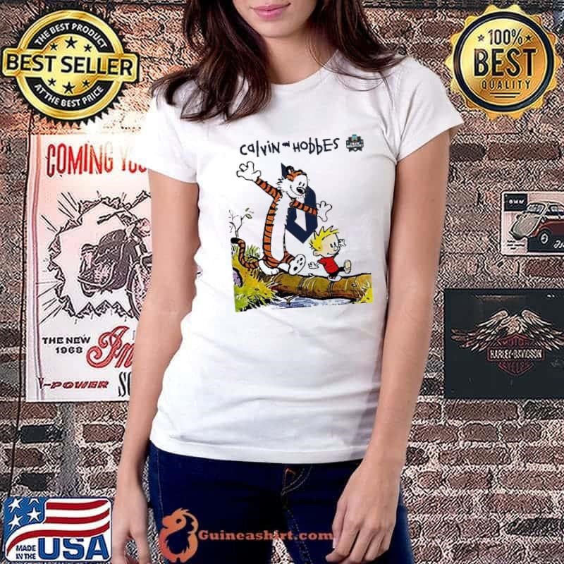Duquesne Dukes x Calvin and Hobbes shirt