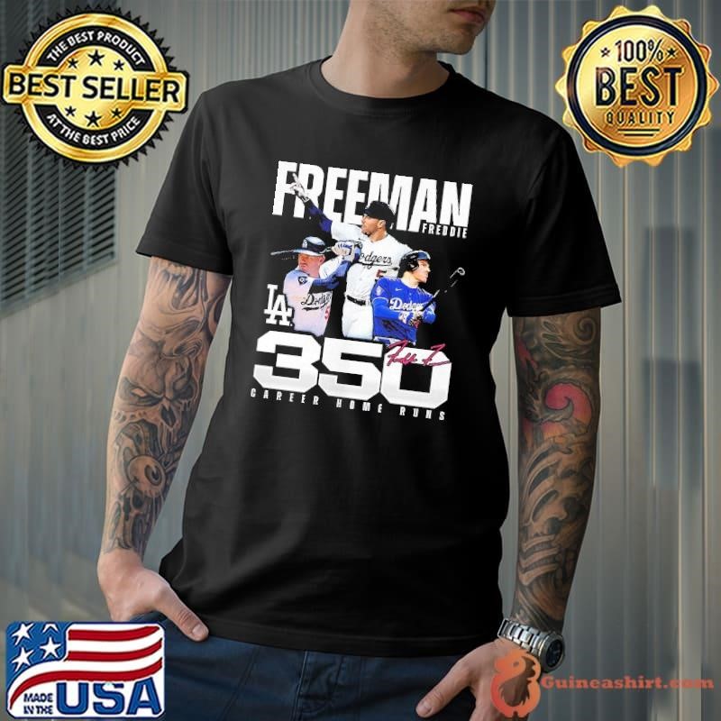 Freddie Freeman Los Angeles Dodgers 350 career home runs shirt