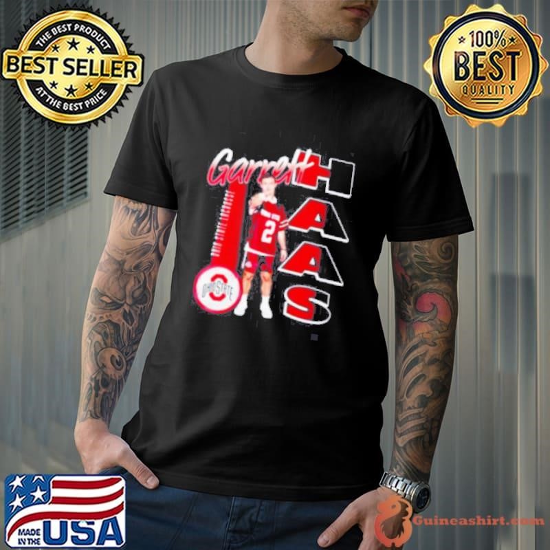 Garrett Haas Ohio State Buckeyes lacrosse illustrated shirt