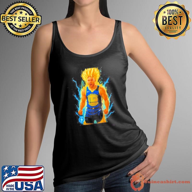 Goku x Stephen Curry scream shirt