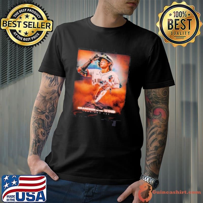 Grandson Of The Wind Jung Hoo Lee San Francisco Giants Baseball Poster shirt